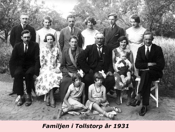 Familjen i Tollstorp 1931